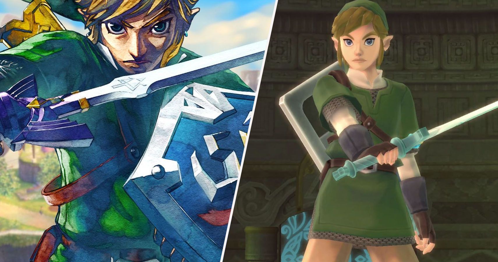 Skyward Sword HD: todas las espadas de Link, clasificadas