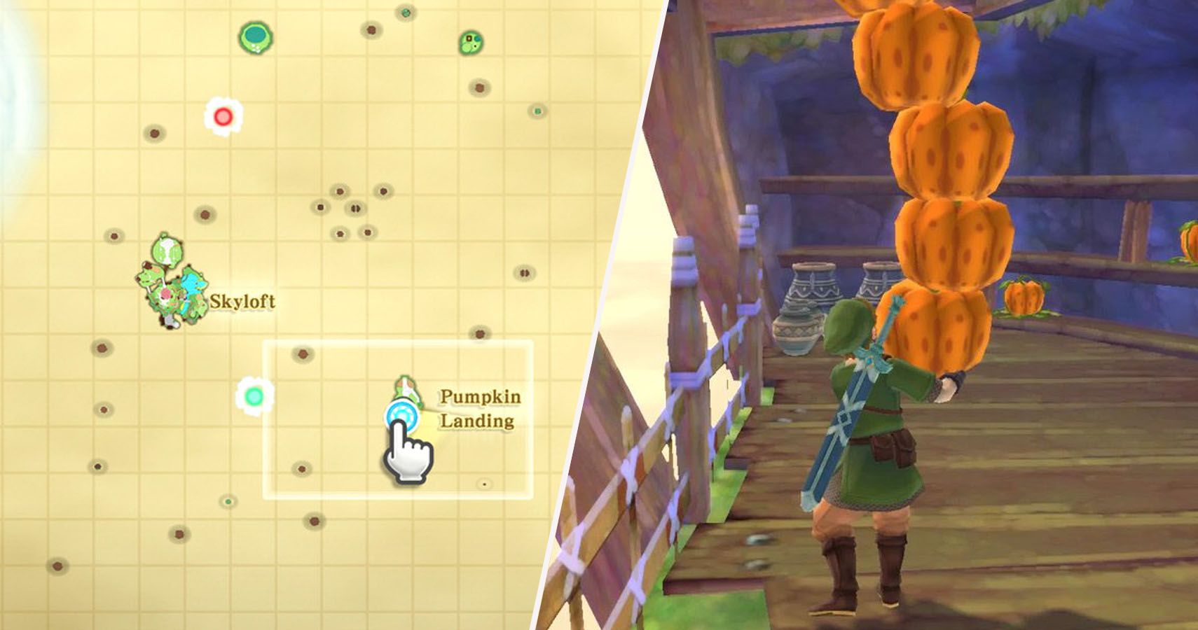 Skyward Sword: cada isla en el cielo y qué hacer allí