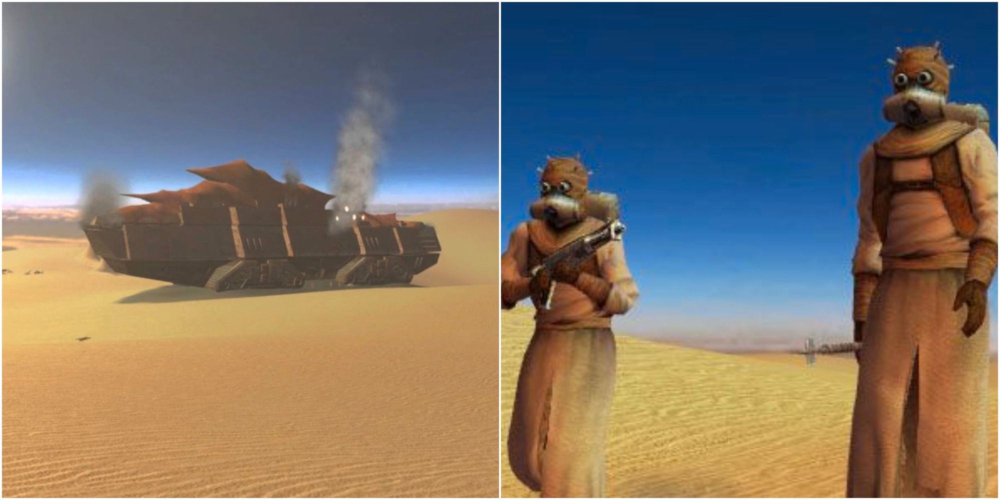 Star Wars KOTOR: Cómo llegar al mar de dunas del este de Tatooine
