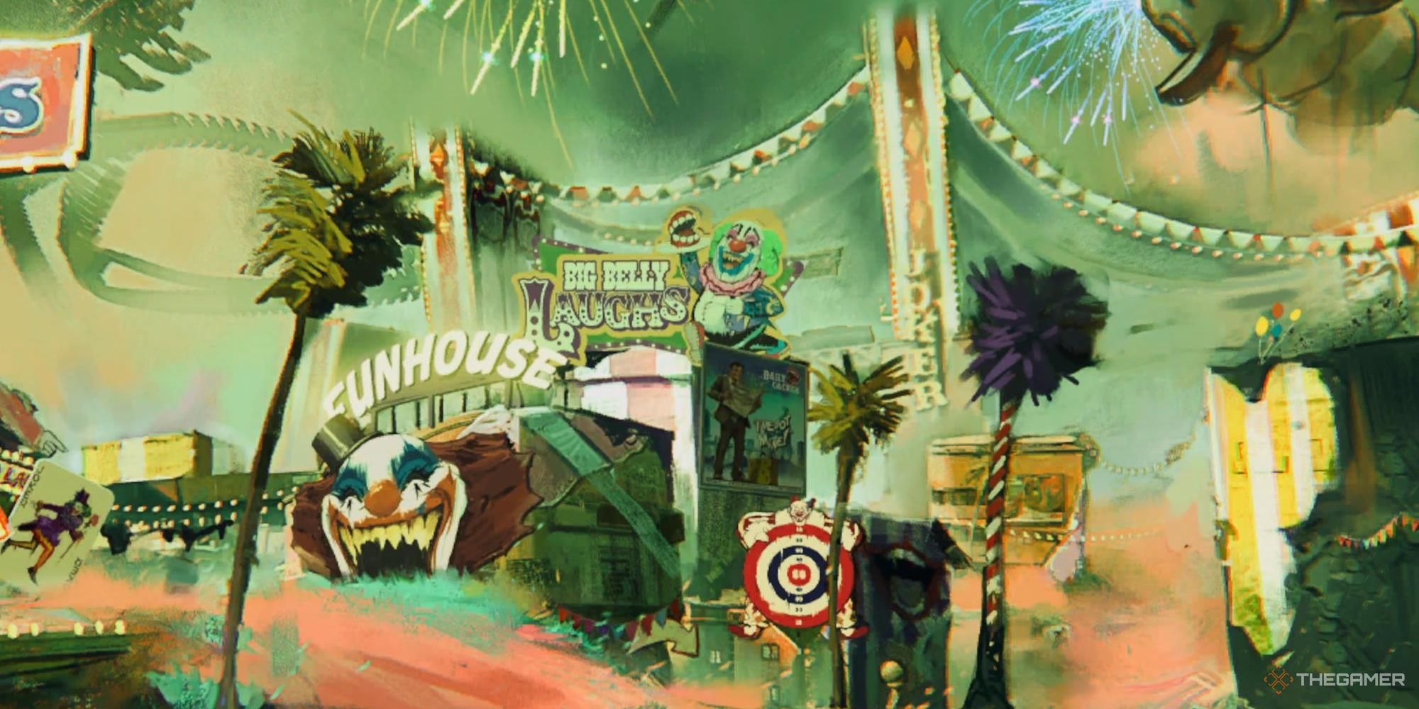 Arte conceptual del Elseworld del Joker en Suicide Squad: Kill the Justice League