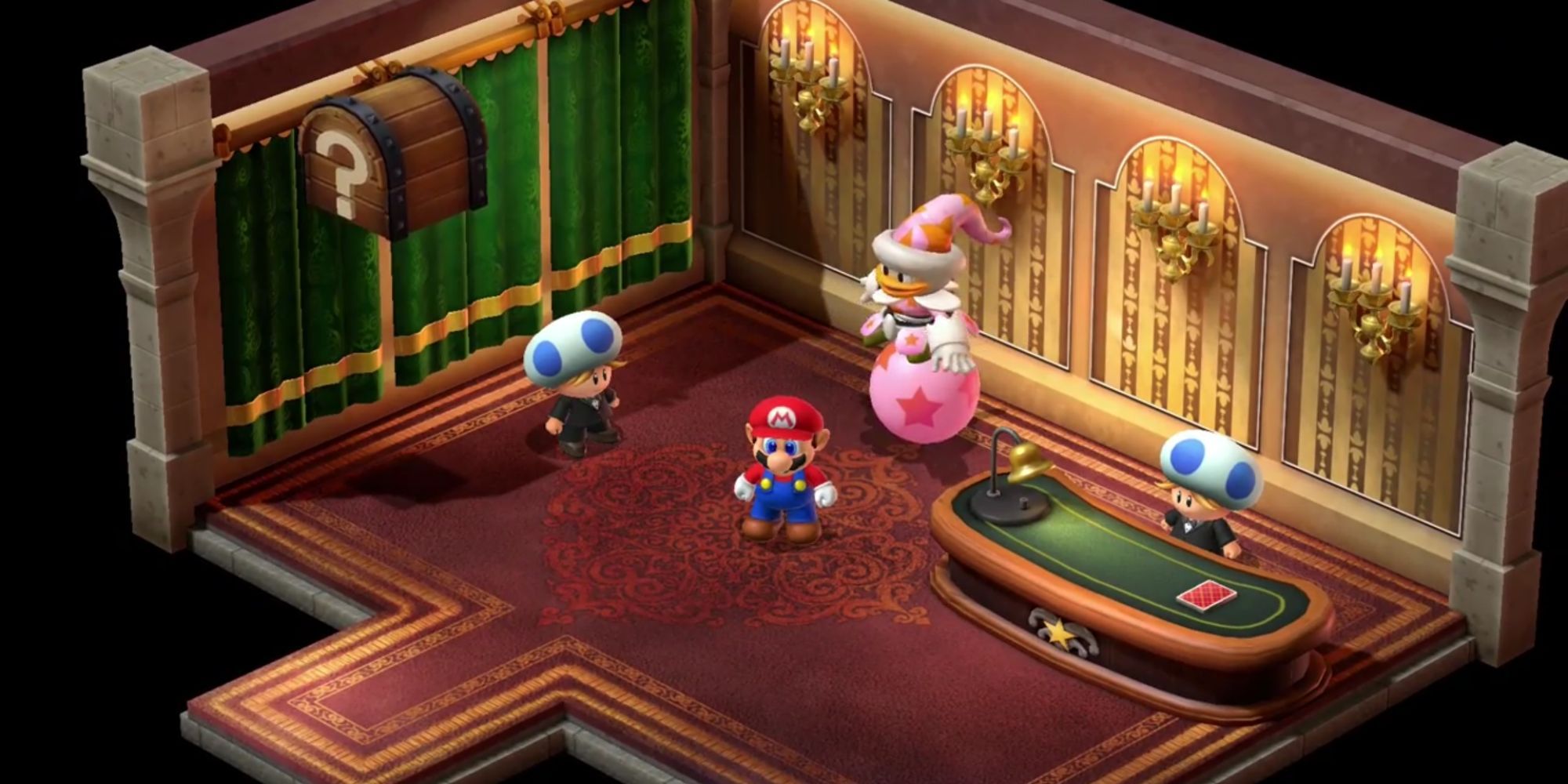 Grate Guy's Casino en Super Mario RPG, versión de imagen destacada.