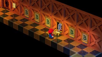 Mario getting the Elder Key for Booster