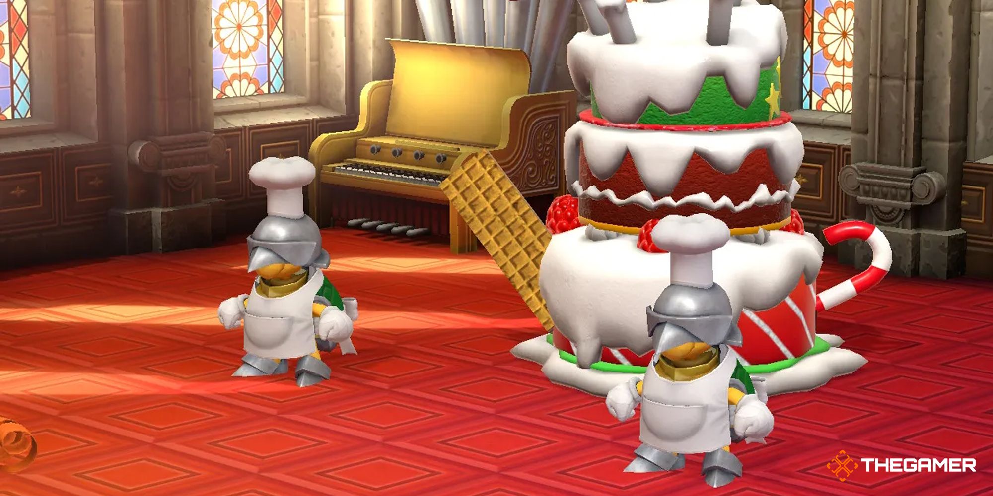 Bundt y dos chefs en Super Mario RPG.