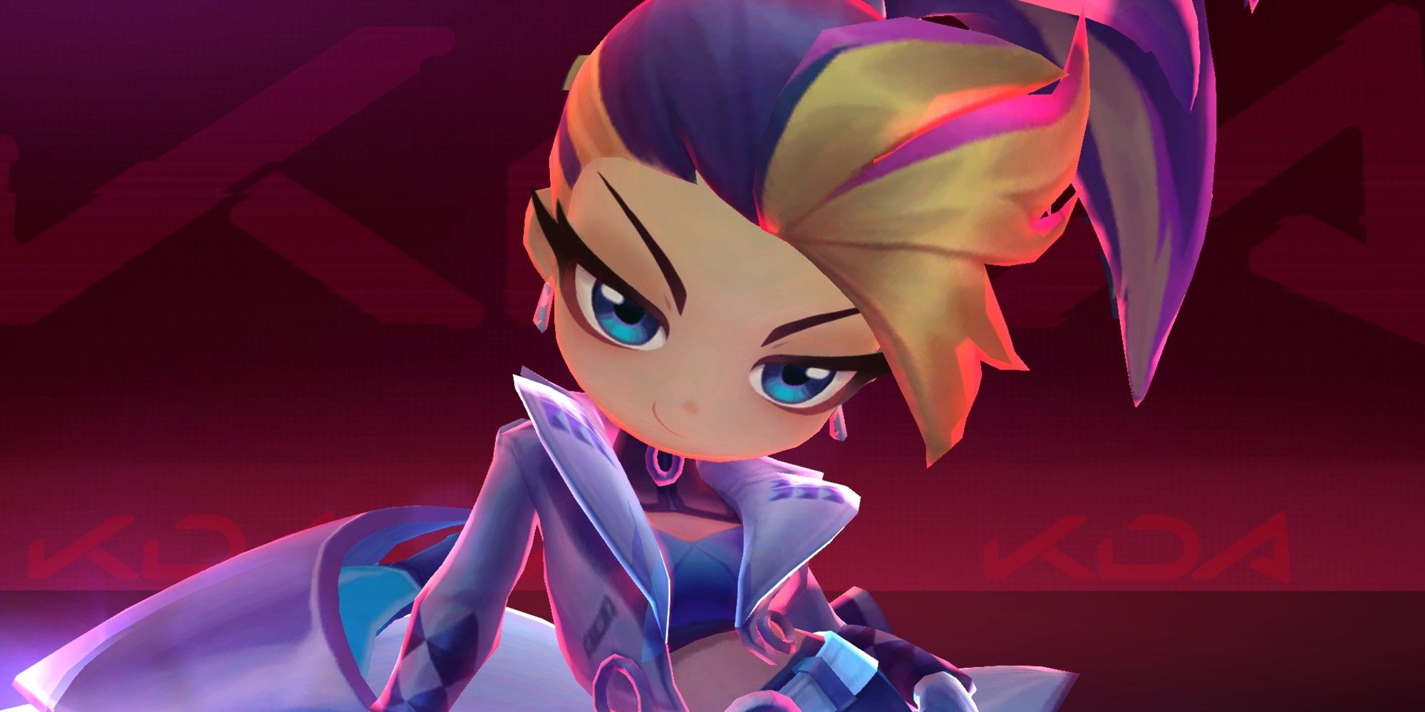 Efecto finalizador de Chibi KDA Akali en Teamfight Tactics