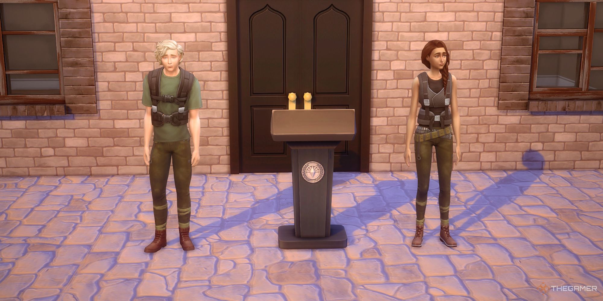 La cosecha en el desafío Sims 4 Los juegos del hambre