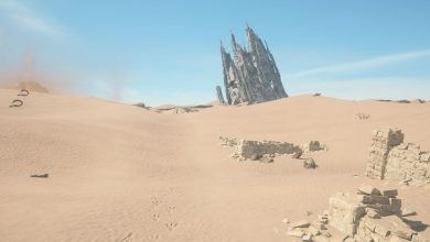 Final Fantasy 16 - Dhalmekia - The Velkroy Desert