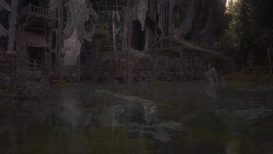 Final Fantasy 16 - Sanbreque - The pond in the middle of Lostwing