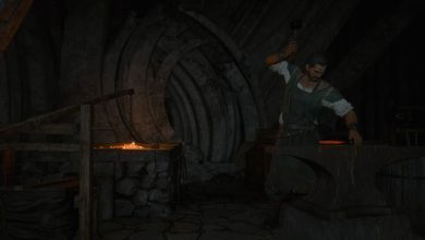 Final Fantasy 16 - Blackthorne at his forge