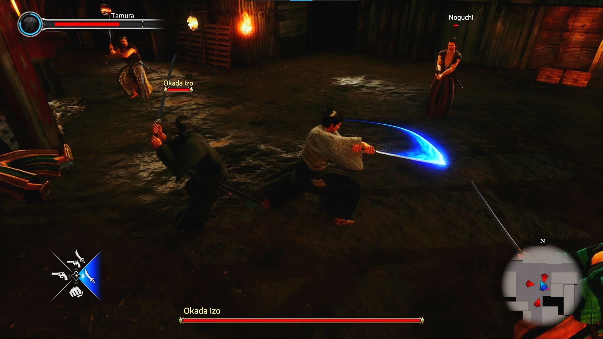 like a dragon Ishin, guía de combate, Ryoma pierde un ataque gravemente