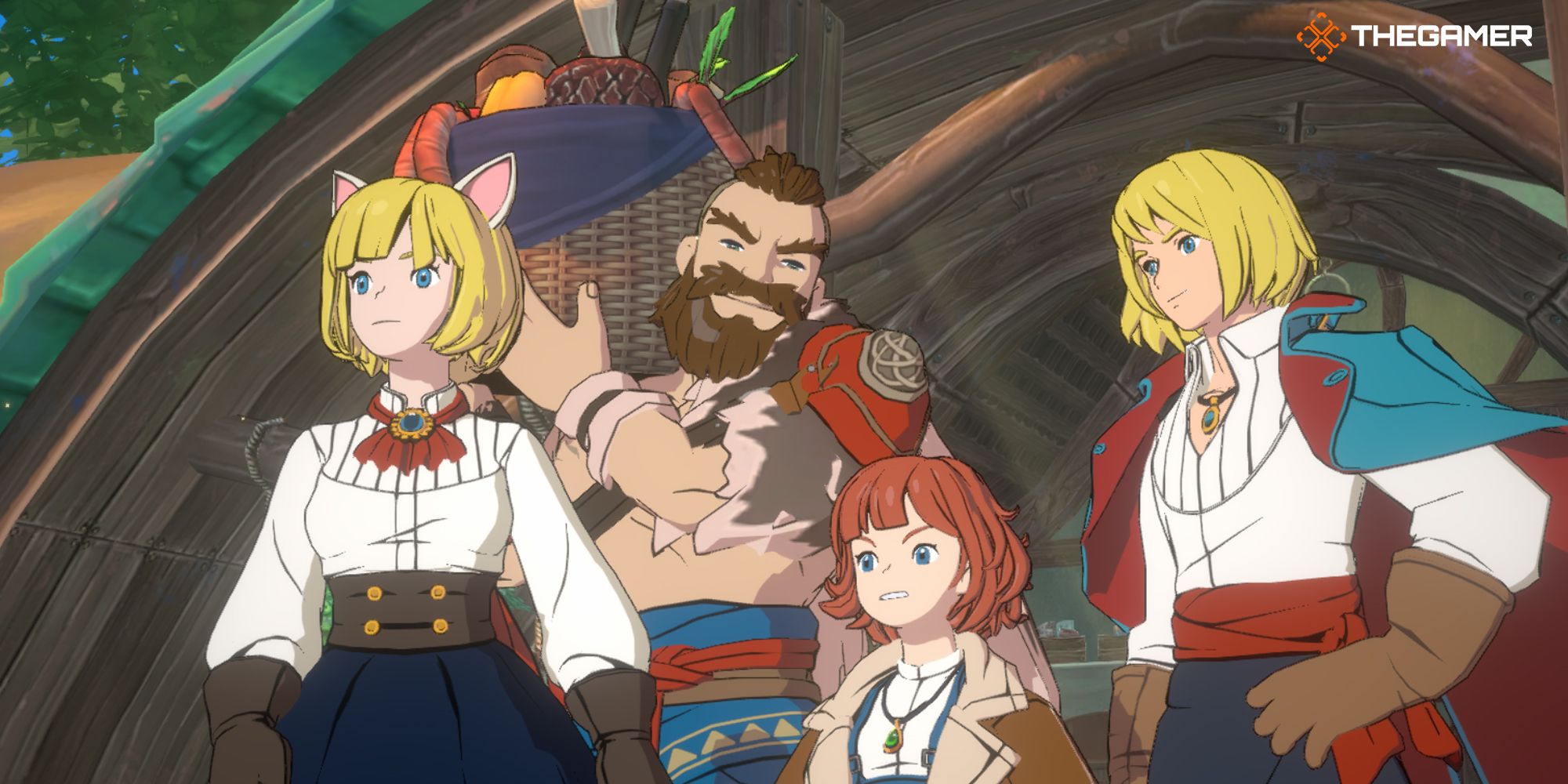 Ni No Kuni Cross Worlds four of the main characters you can choose from