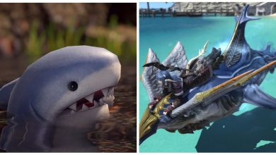 Shark Minion and Mount from Final Fantasy Ocean Fishing