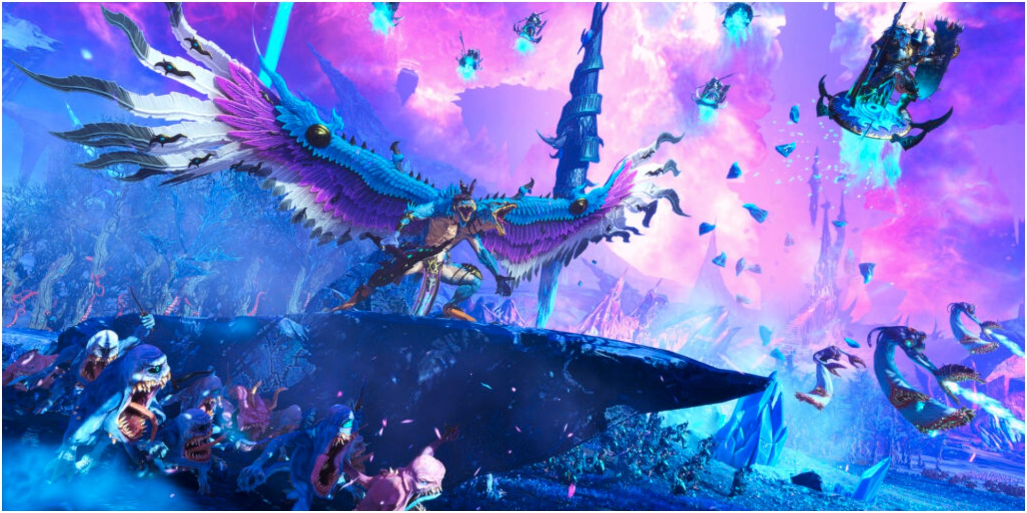 HD Tzeentch Army And Realm Cinematic Image From Total War Warhammer 3