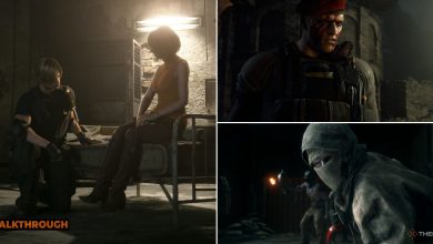 Leon Kennedy, Ashley Graham, Jack Krauser, and Ganados in Resident Evil 4 Remake
