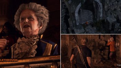 Ramon Salazar, Verdugo, Leon Kennedy, and Ashley Graham in Resident Evil 4 Remake