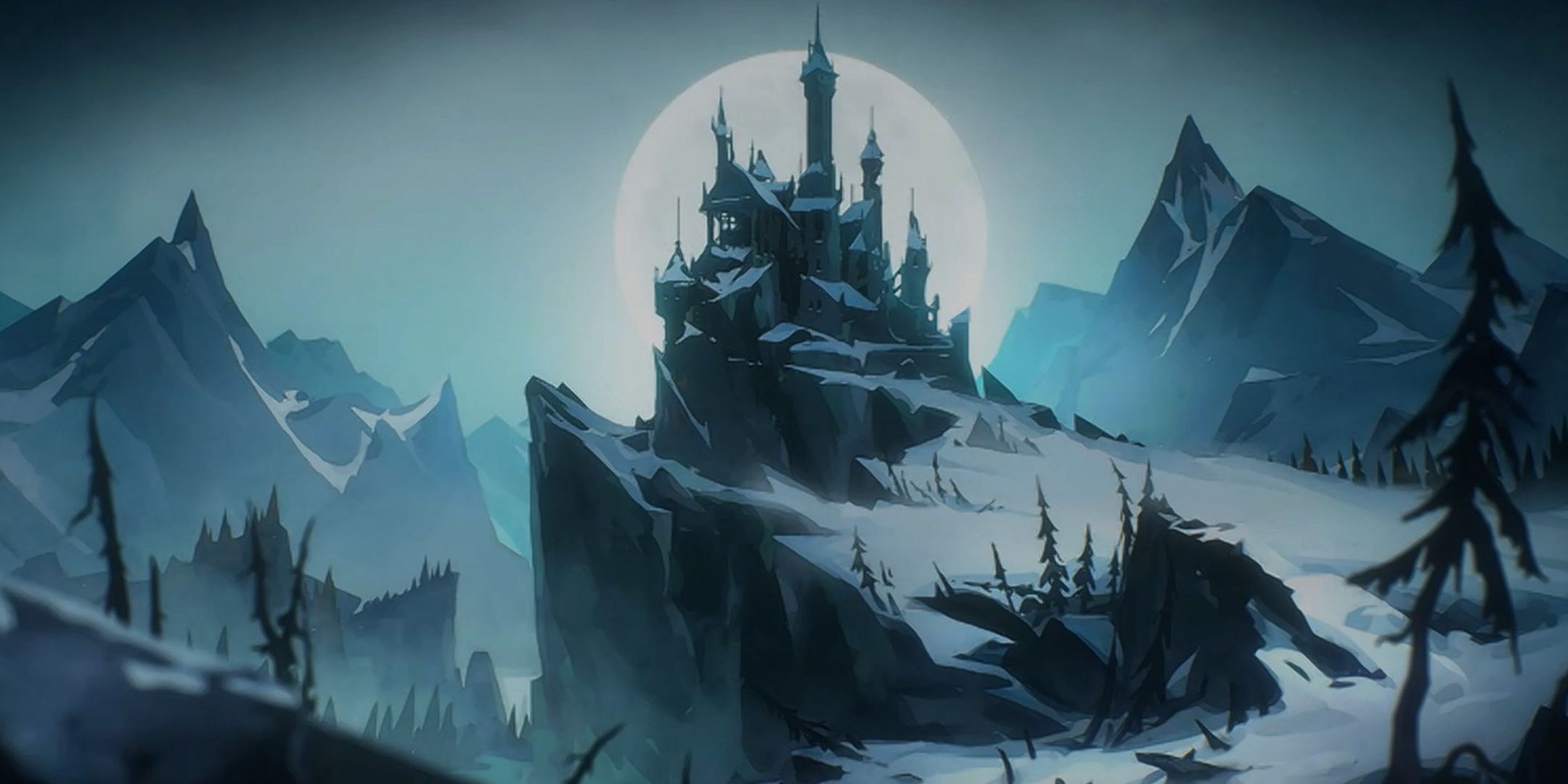 v imagen cinematográfica en aumento del castillo de drácula