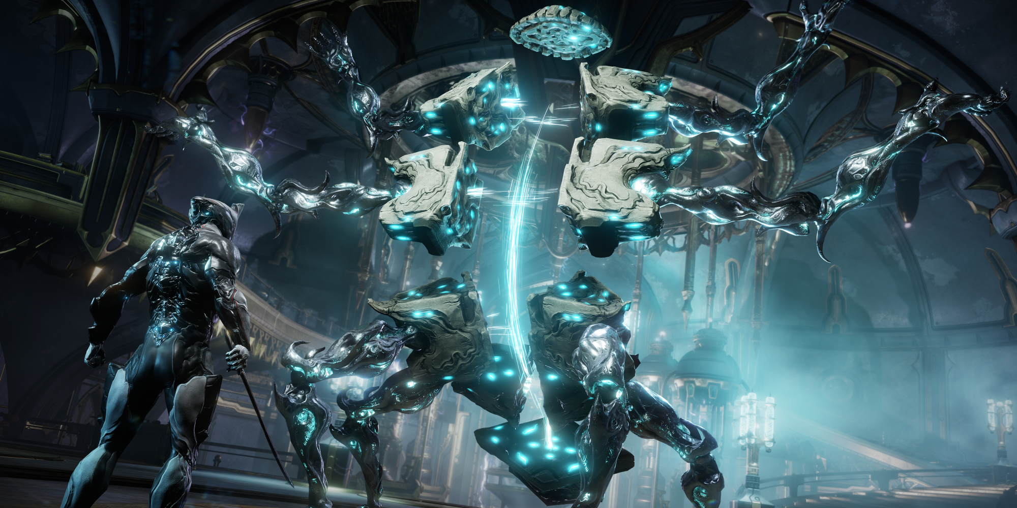 Warframe Operación Gargoyle's Cry Murmur Boss