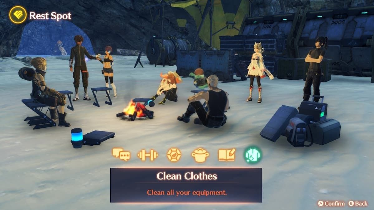 Ropa de lavado de Xenoblade Chronicles 3