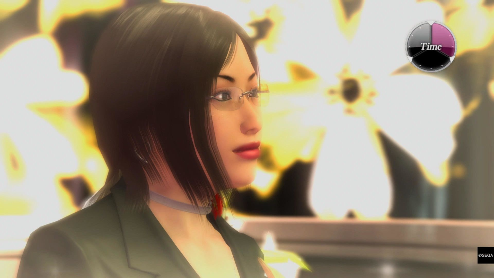 Una anfitriona en Yakuza 3